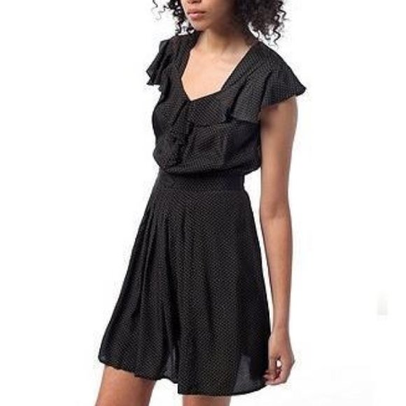 NWT Urban Outfitters Black Polka Dress - Picture 4 of 4